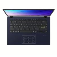 华硕 顽石E410MA 2021款(四核N4120 8G内存 256GB固态 耀夜黑 支持智能数字触控键)14.0英寸轻薄本商务办公本学生本笔记本电脑定制版