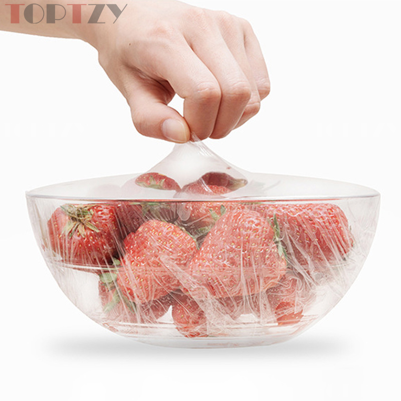 toptzy TZ5071208 保鲜膜大卷食品级PVC保鲜膜商用一次性保鲜膜 300*500mm高清大图