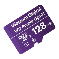 西部数据(WD)128GB TF卡 手机内存卡 行车记录仪/安防监控专用视频存储卡 耐用型CLASS 10