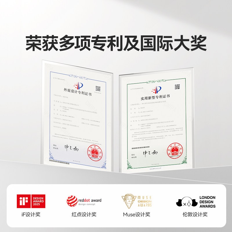 Aecooly艾酷力 PH02-A L型高速风扇 (升级款) 樱花粉 1个装高清大图