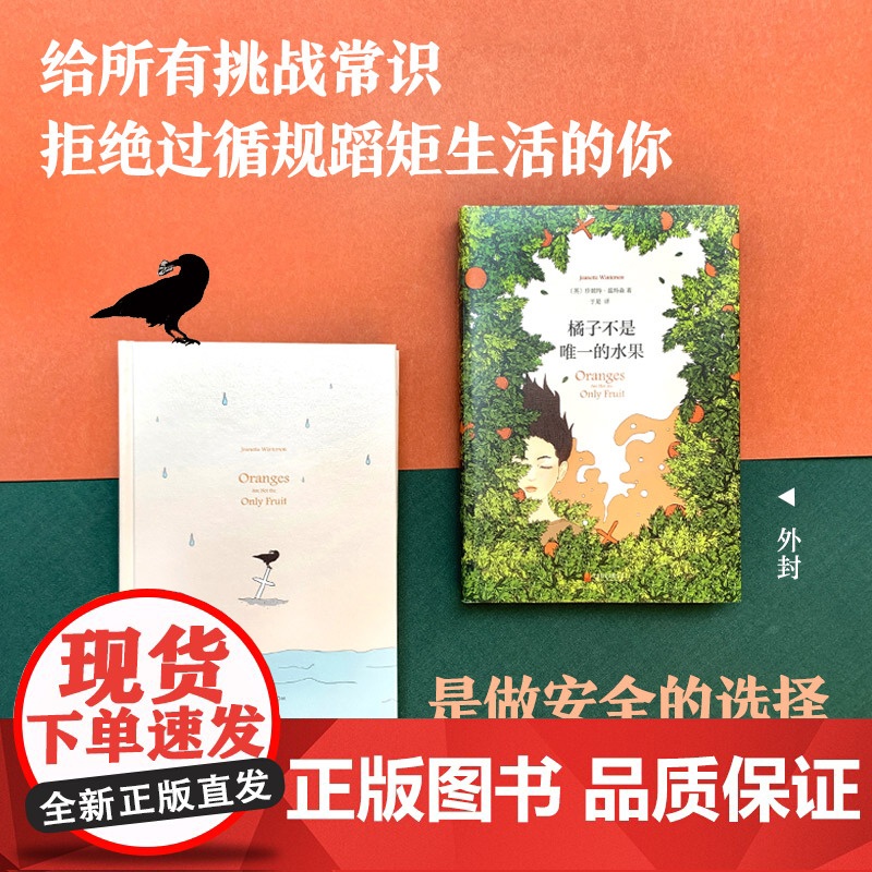 五月天阿信同款 橘子不是唯一的水果 任性电视剧难哄 珍妮特·温特森 经典外国小说 精装 英国天才作家 青春励志文学正高清大图