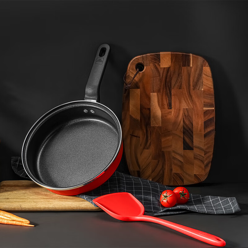 WORLD KITCHEN WK-HXBZJ2/KZ/JY 红欣不粘系列煎铲两件组高清大图