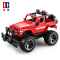 双鹰doubleeagle jeep儿童玩具遥控越野汽车 jeep正版授权 警务消防救援车充电大号 E549-001