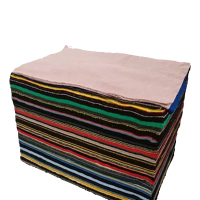 擦机布全棉(含棉量80%-85%服装下脚料)25kg/包(仅供日照)