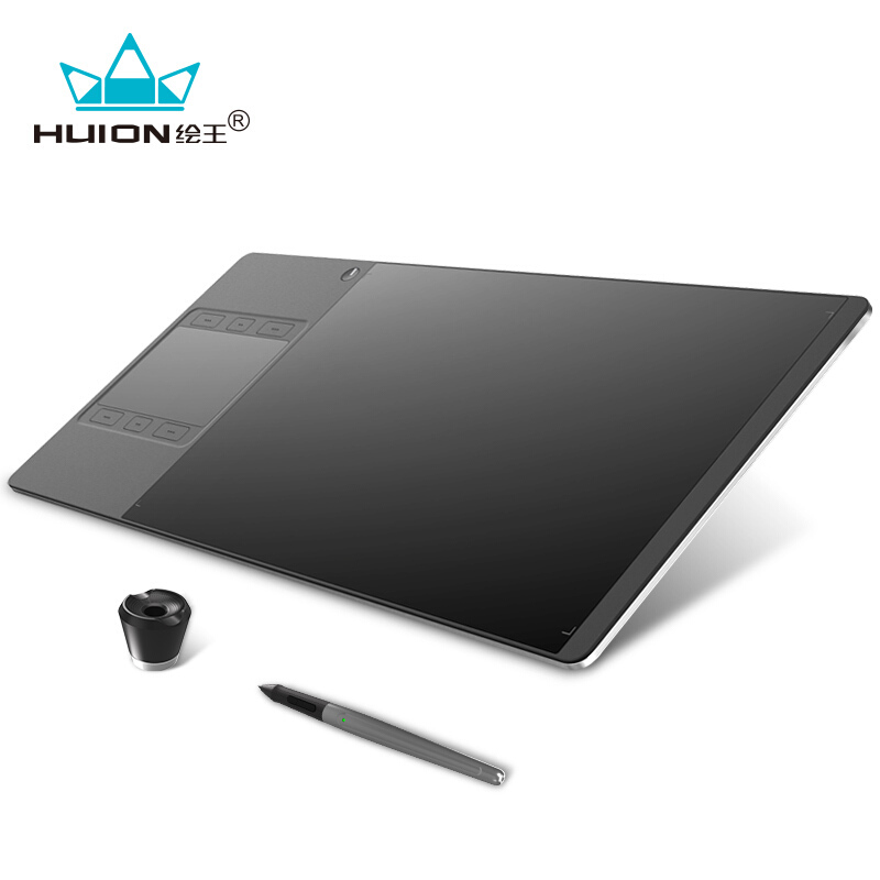 绘王(HUION)GC610 黑色手绘板 数位板 手写板绘图板