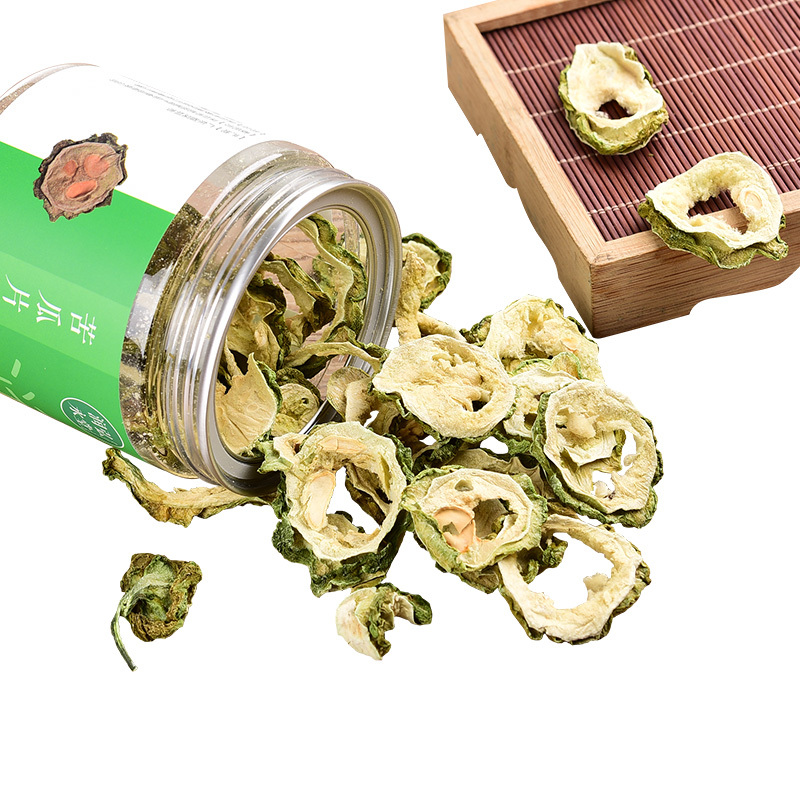 润弘永堂苦瓜片30g/罐 茶叶 花草茶 原味苦瓜片无糖 苦瓜花茶 可搭荷叶菊花茶