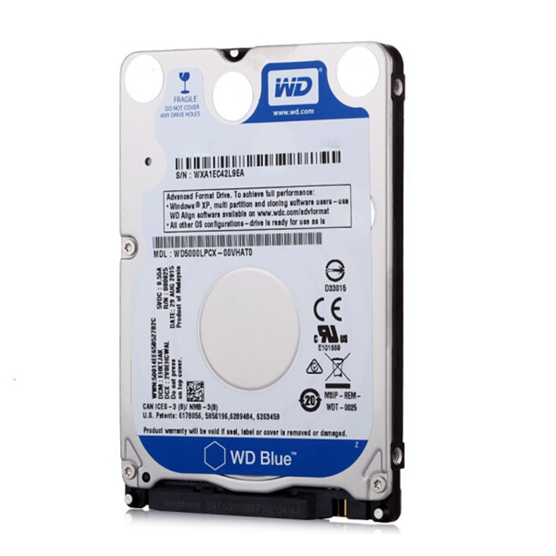 西部数据(WD)蓝盘 1T SATA6Gb/s 5400转128M 笔记本硬盘 WD10SPZX