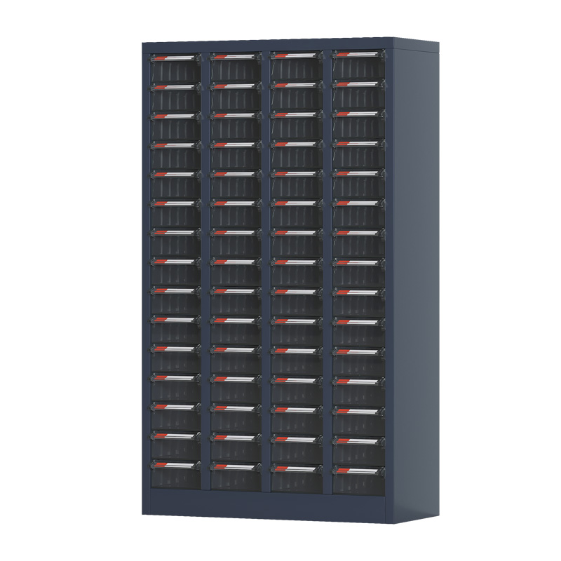 臻远 ZYLJG-W55 零件柜 60抽透明无门大号 722*300*1262