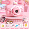 Hellokitty儿童相机玩具女孩生日礼物送女童6岁孩子小学生彩色高清录像智能可拍照照相机