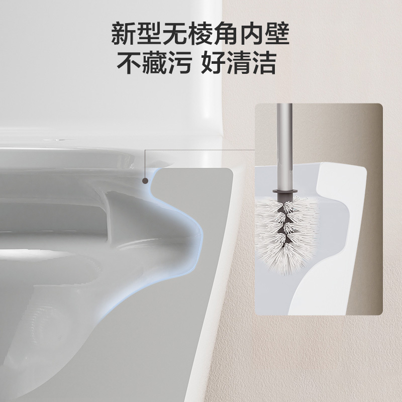 九牧官方卫浴苏宁自营马桶11368家用虹吸式卫生间马桶大管径大户型大冲力坐便器