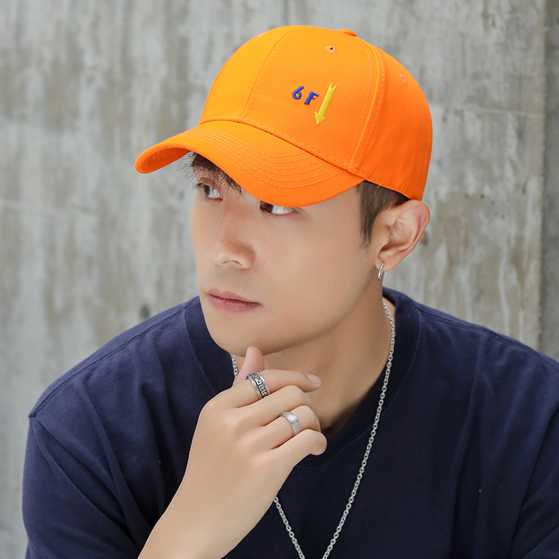 盛世尼曼帽子男夏天韩版潮鸭舌帽时尚休闲黑色弯檐百搭男士潮牌防晒