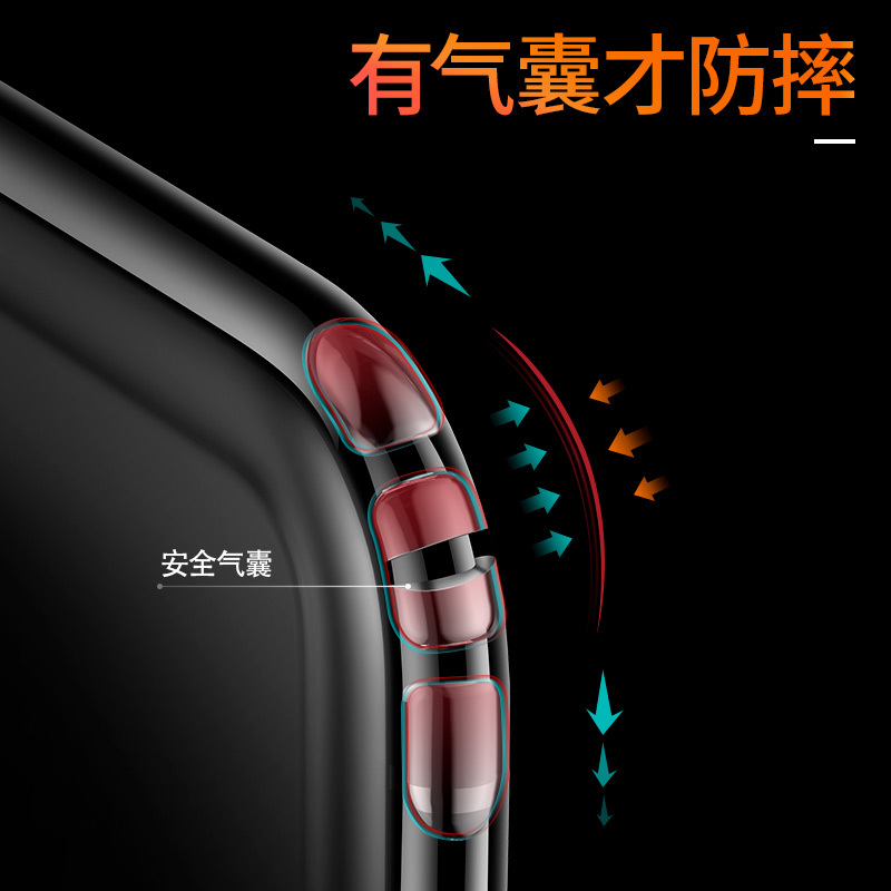 倍思(Baseus) iPhone 11手机壳苹果超薄新款安全气囊保护套全包防摔透明潮6.1寸