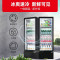 星星(XINGX)LSC-310YPE 299升 立式冰柜 保鲜柜 饮料柜 商用冷藏展示柜 商店超市便利店