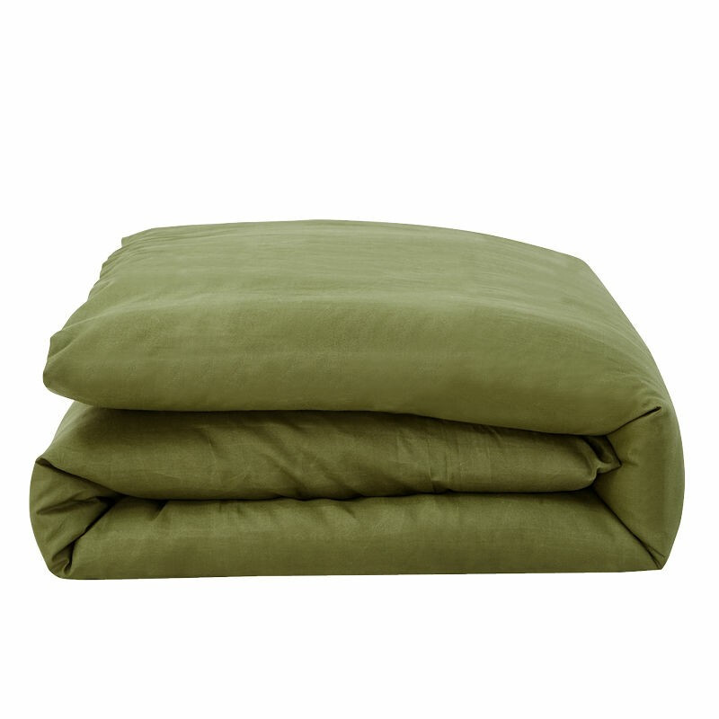 洛菲源 军绿棉被 棉花被子 被芯军绿色全棉包布加网内芯 规格150*200/3kg高清大图