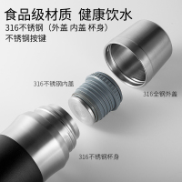 爱菲斯(AFISS)AFS-8314 本牧 纯钢 保温杯 800ml