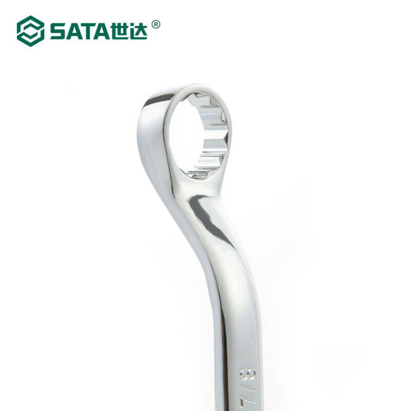 世达42104 英制全抛光双梅花扳手11/16“*3/4” 42104高清大图