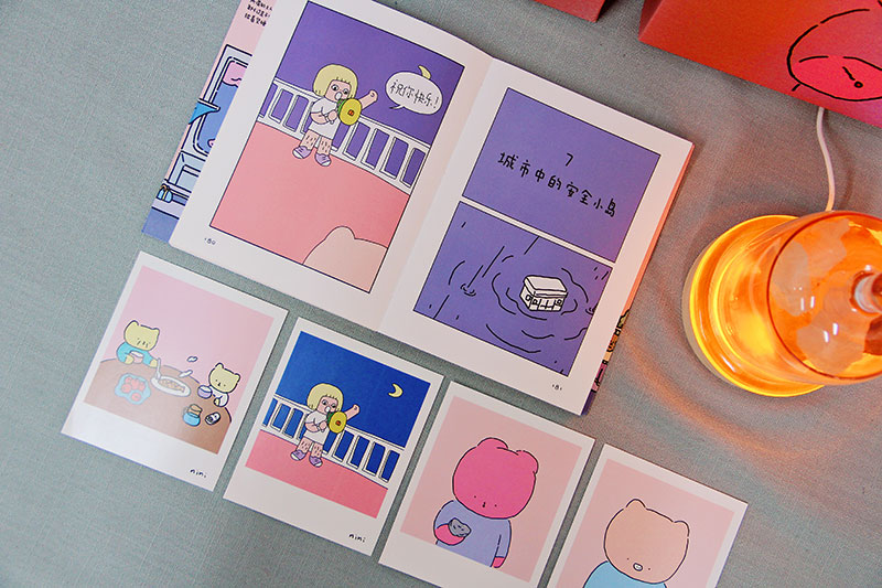 带壳的牡蛎是大人的心脏 [正版]带壳的牡蛎是大人的心脏赠作者亲绘寄语卡*4人气漫画家拟泥书nini首部漫画作品 带着壳的高清大图