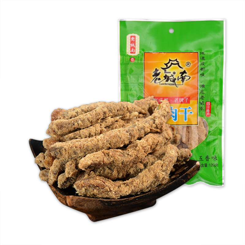 老城南牛肉干(五香味)120g