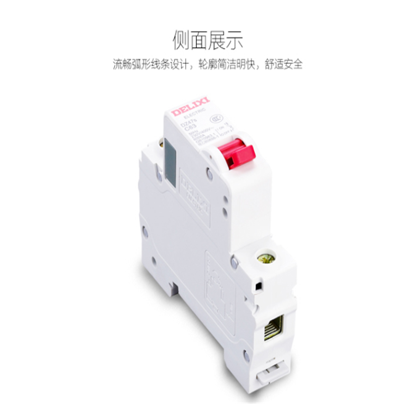 德力西(DELIXI)空开 微型断路器 DZ47S空开D型 1P 100A