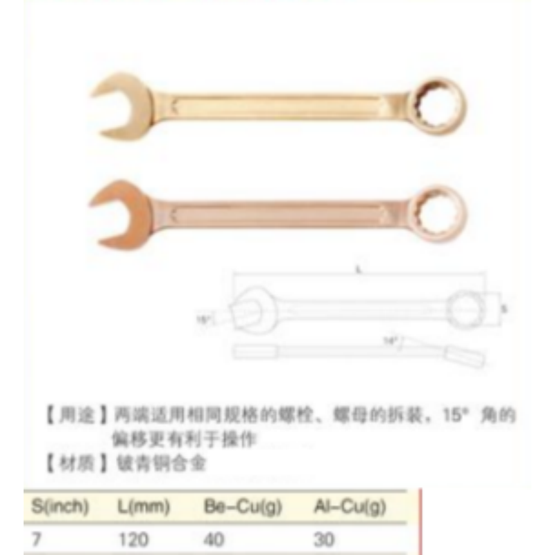 四凯两用扳手SK-OS-022高清大图