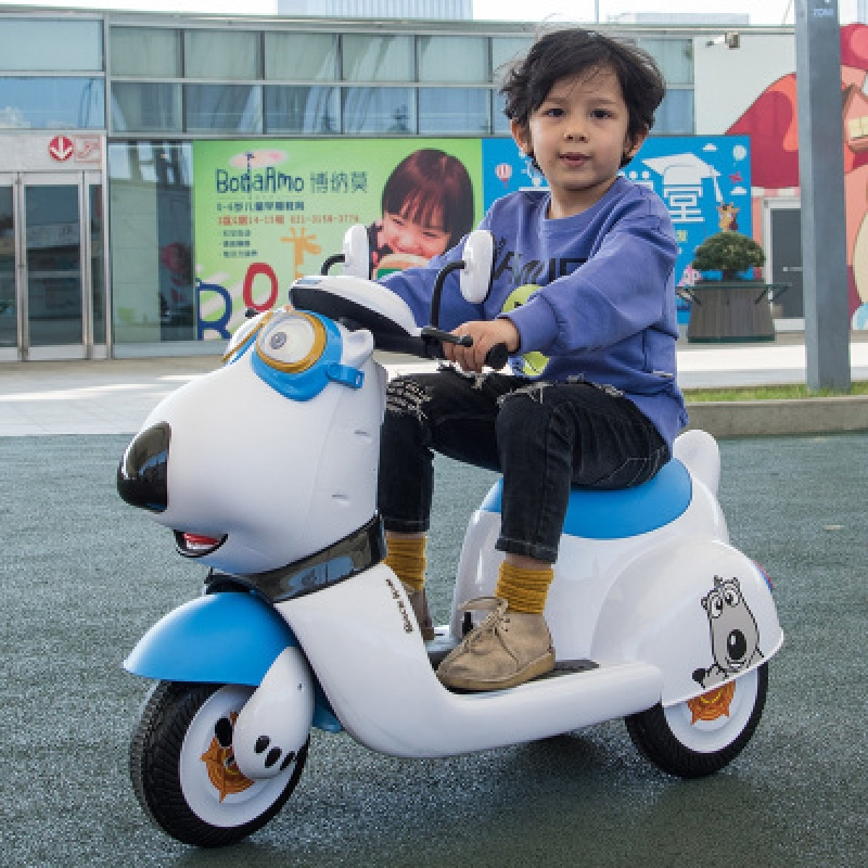 儿童电动车小孩三轮摩托车充电男女宝宝玩具车可坐号摩托车