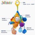 jollybaby婴幼儿抽抽拉拉乐玩具手部精细推车挂件摇铃宝宝安1663 海洋-拉绳抽抽乐