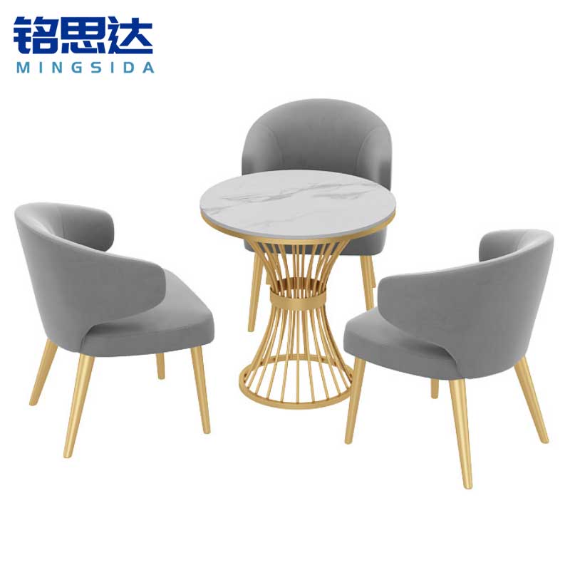 铭思达洽谈桌一桌三椅套高清大图