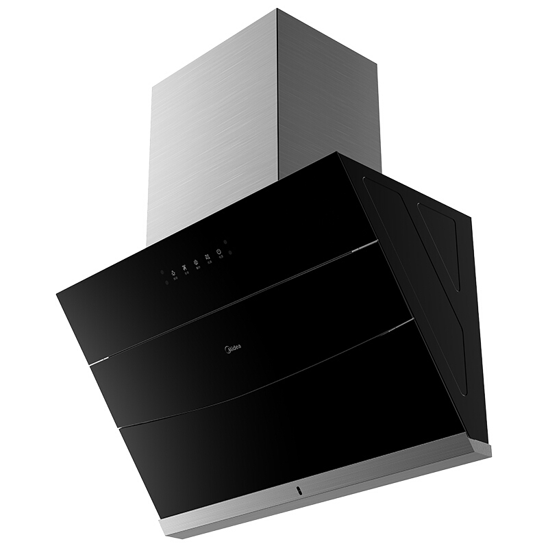 美的(Midea)CXW-280-B63S 侧吸式抽油烟机17/19立方宽屏大吸力家用抽油烟机自动开合 单位:台