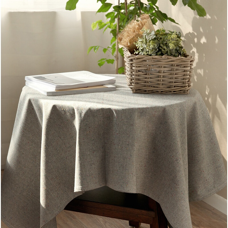 吉锐餐桌布艺ys01h0036 吉锐品牌家纺日式田园彩点纯色餐桌桌布简约茶几盖布桌布布艺白色41 黛米白 价格图片品牌报价 苏宁易购韩美莱居家日用专营店