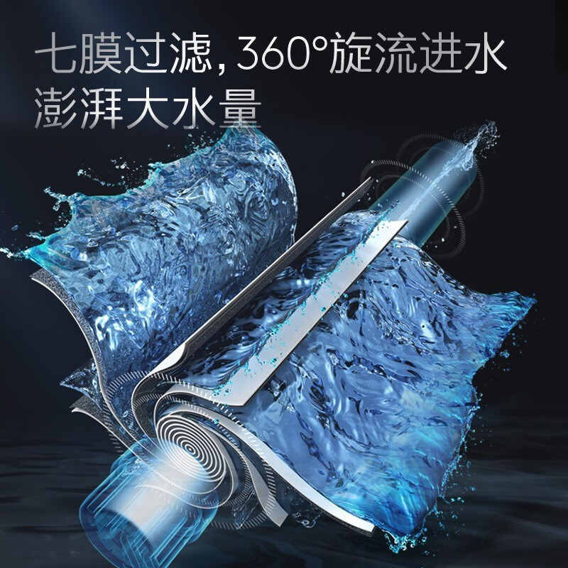 COLMO 家用净水器A04 3年长效RO反渗透滤芯 智能APP 400G大通量净水机 双出水龙头 365天只换不修