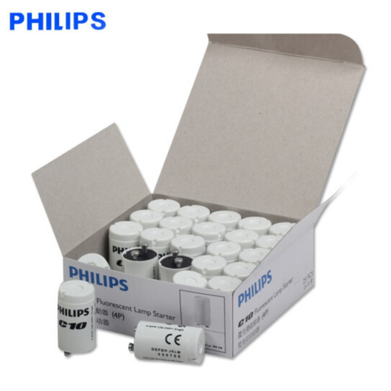 PHILIPS 飞利浦启辉器 跳泡 C10 25个/盒 1盒