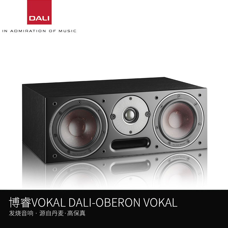 达尼 OBERON VOKAL HIFI高保真书架发烧无源音箱丹麦音响 黑色