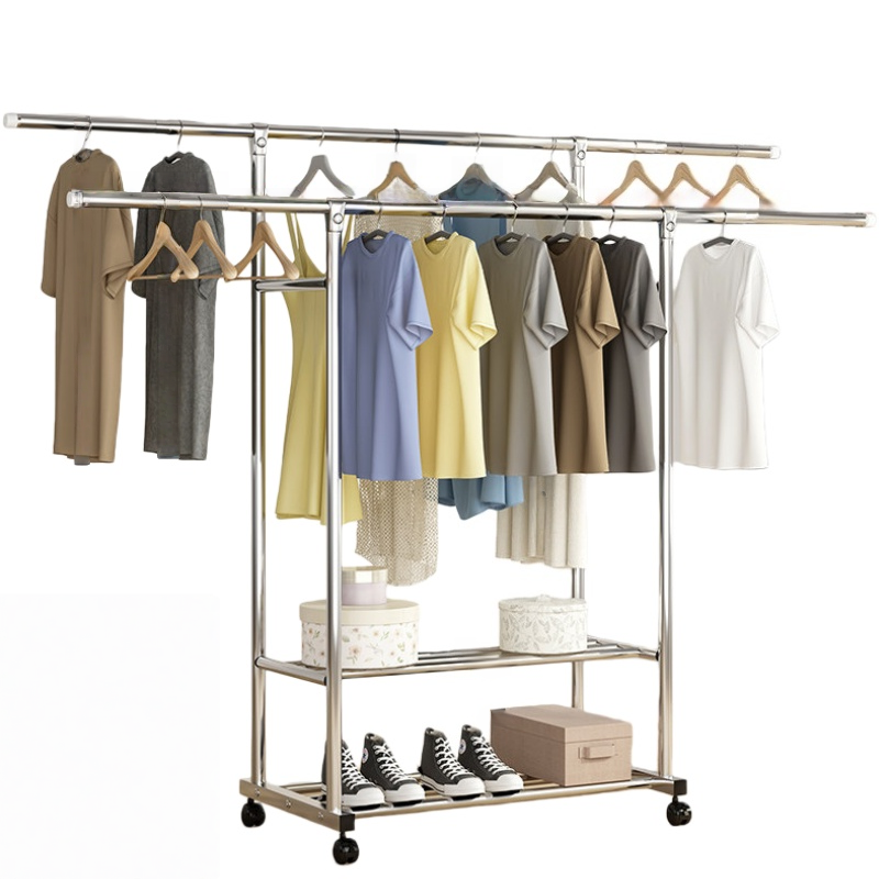 铭 思达 晾 衣 杆 晾 衣 架晾衣架可伸缩晾衣架高清大图