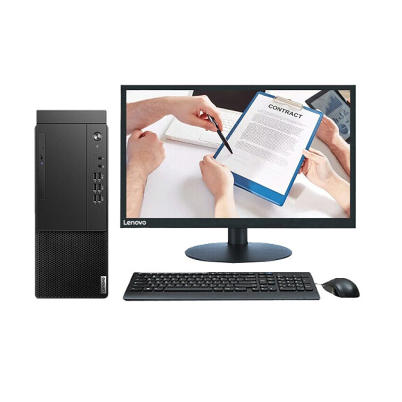 联想Lenovo启天M435 i5-10500/8G/1T/128G/无光驱/集显/键鼠/DOS/21.5英寸