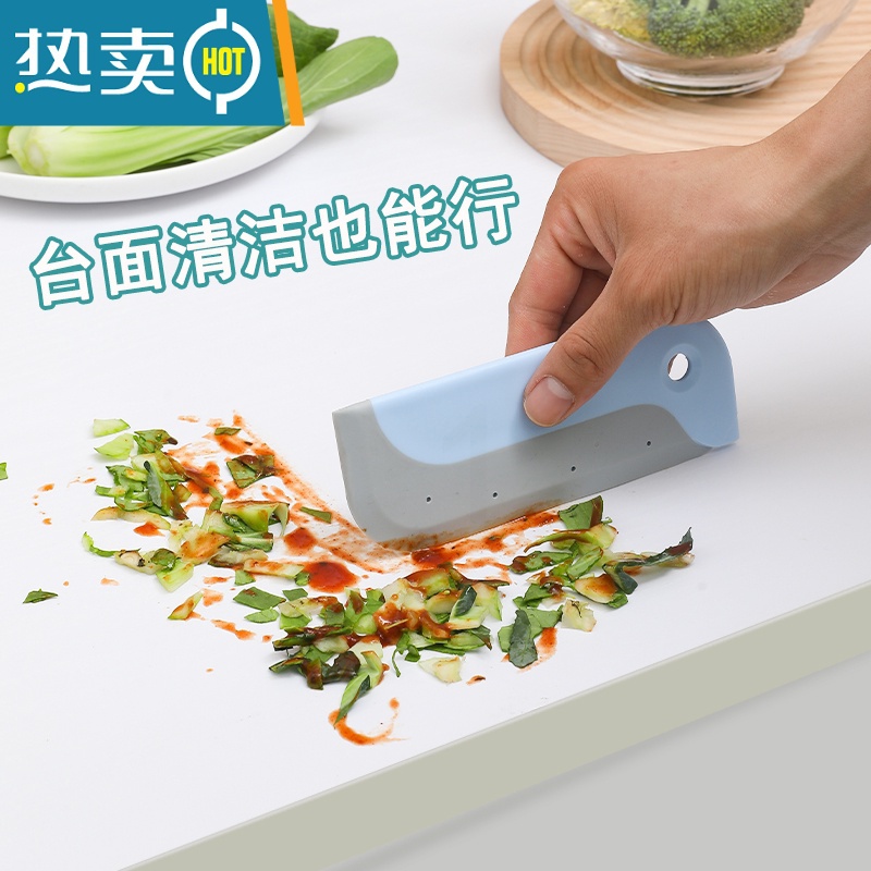 敬平小鸟刮水板卫生间洗手台镜子刮水器擦玻璃镜子器台面刮水小工具 浅蓝色擦玻璃器高清大图