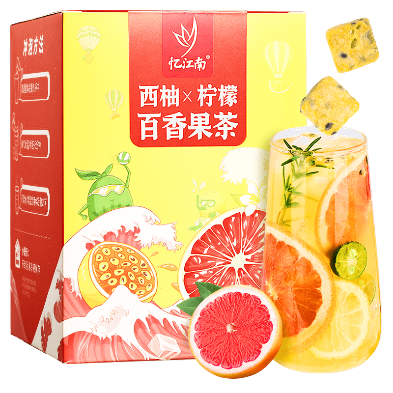 忆江南 105g西柚柠檬百香果