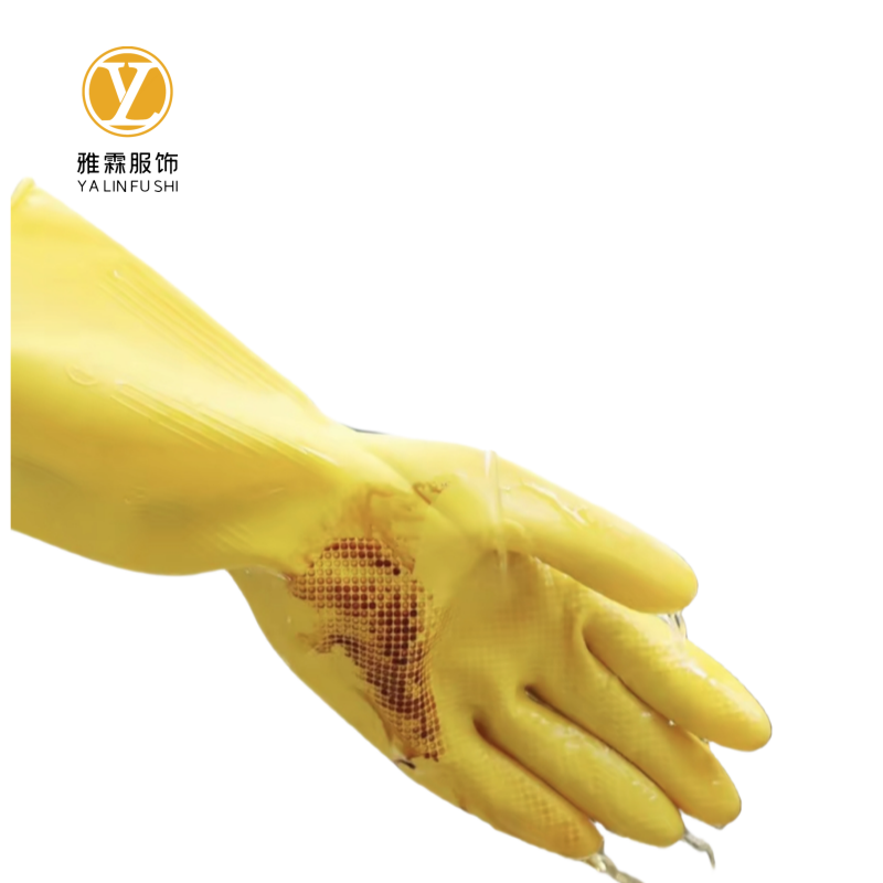 雅霖服 乳胶手套加厚耐磨YLF25051802 双高清大图