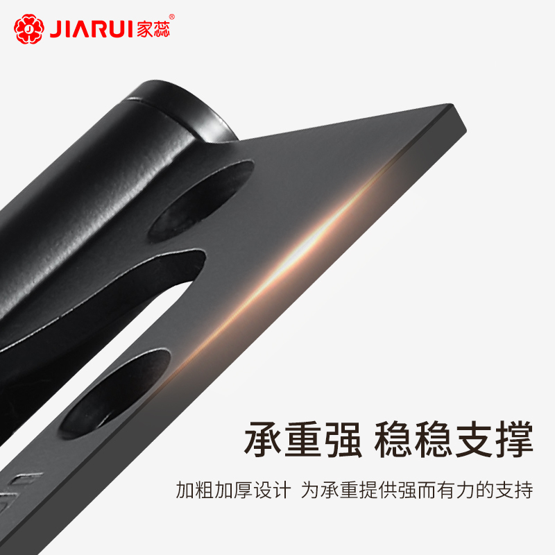 家蕊不锈钢合页铰链轴承子母黑色合页免开槽4寸折叠页加厚活页