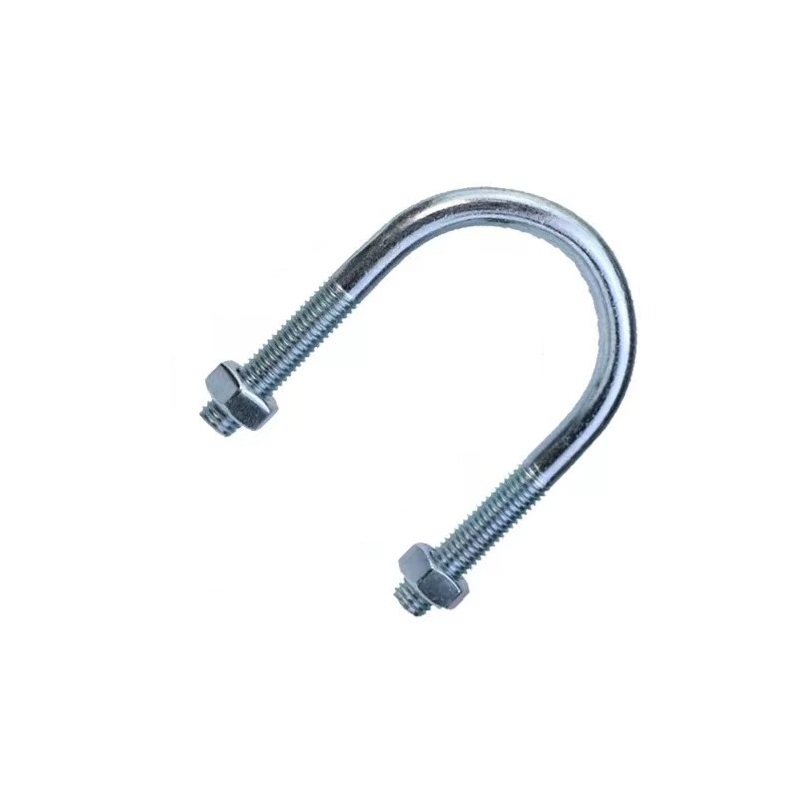 伟鹏双兴 镀锌U型螺丝管卡抱箍 DN350*M12 个高清大图