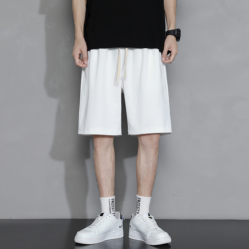 WOOG2005短裤男夏季潮流宽松百搭休闲运动五分裤大码薄款ins港风