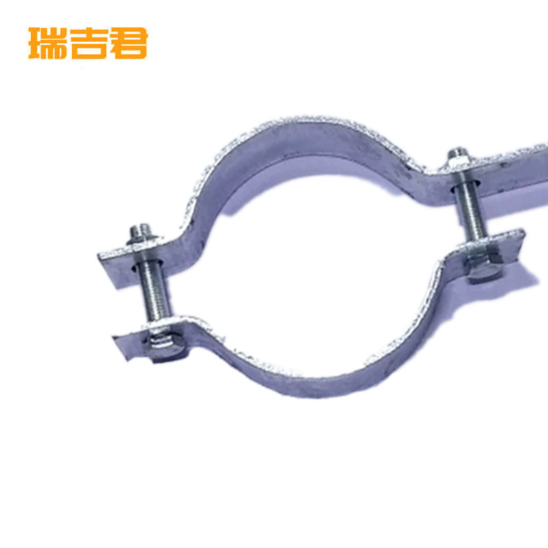 瑞吉君 镀锌杆用全套电缆抱箍 电缆抱箍 280mm+60mm 套高清大图