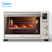 美的(Midea)YU见烤箱家用多功能电烤箱 家用大容量 搪瓷内胆 智能控温 热风烘烤 PT3530W