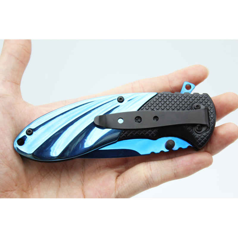 户外折叠刀小刀 随身携带折叠刀折刀瑞士刀全钢弹簧钢刀收藏刀 水果小折刀 礼品刀多功能折刀 战术野营刀具高清大图