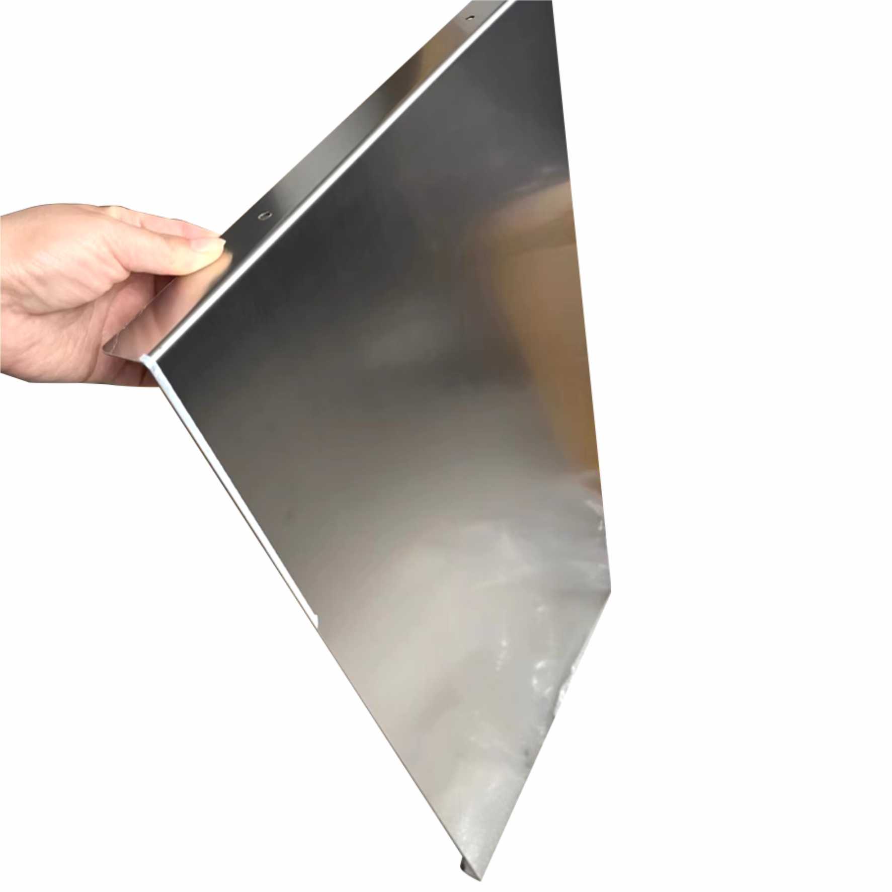 芊陌帆/安检传送带不锈钢挡板/金属挡板/QMFDB-05/块高清大图