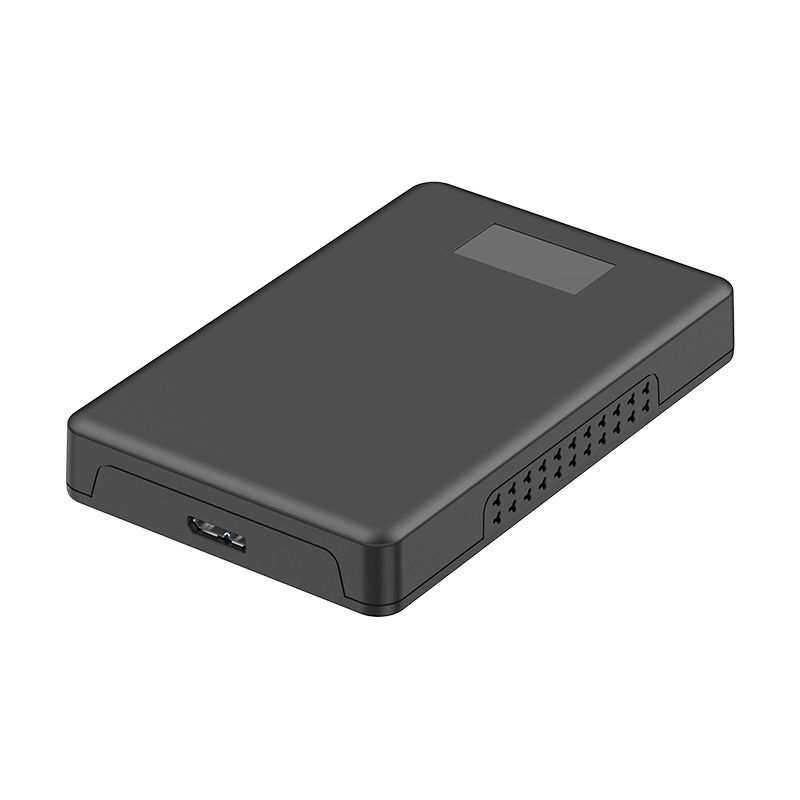 杰储(GCHUL)T1000 2T USB3.0 2.5英寸 移动硬盘 (计价单位:个) 竖纹黑色高清大图