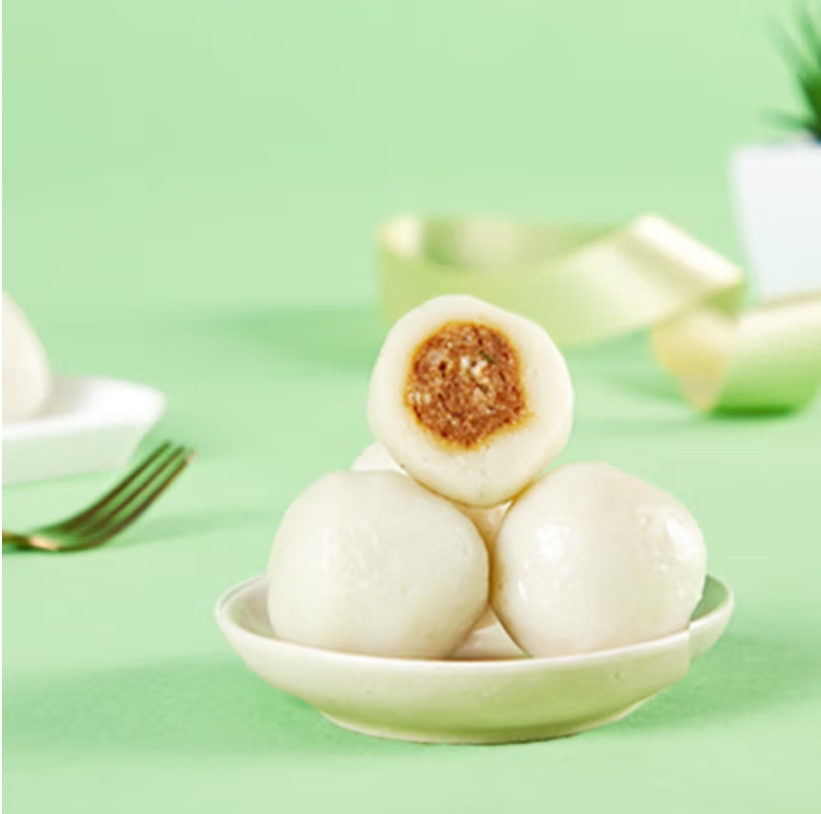 苏宁宜品安井包心鱼丸500g火锅麻辣烫关东煮丸料