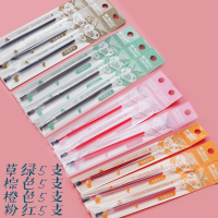 晨光彩色笔中性笔糖果色笔芯0.38mm手账创意文具用品韩国小清新女学生用0.5多色水笔课
