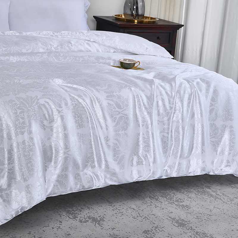 唐纳家纺 真丝提花蚕丝被 200*230cm/2500g- TN-SAQ21039高清大图