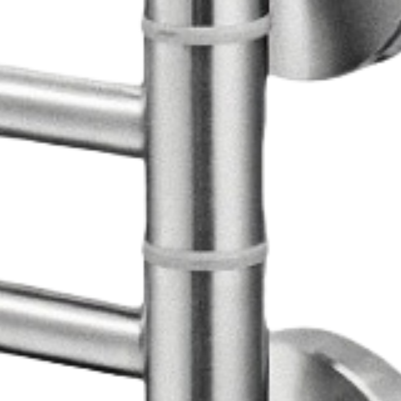 乐琪艺毛巾架 不锈钢个高清大图