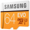 三星(SAMSUNG) microSD存储卡 64G Class10 UHS-3 传输100MB/s 车载 行车记录仪